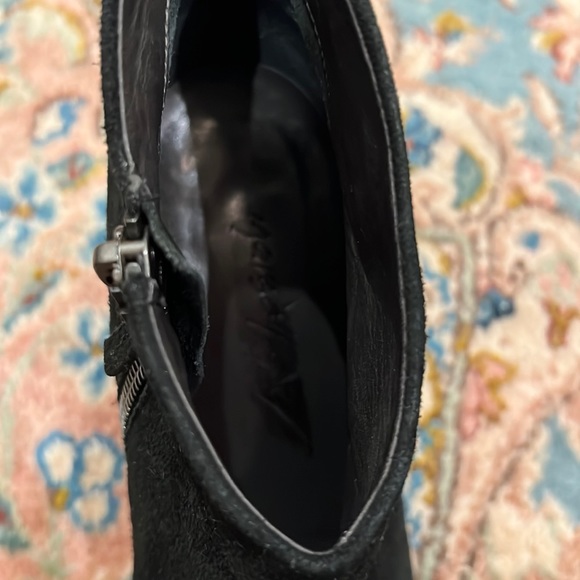 Marsell Black Suede Ankle Boots Size 36 1/2 - Picture 9 of 10